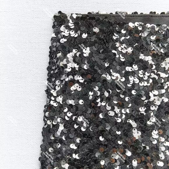 NWT ZARA FLARED SEQUIN LEGGINGS - Picture 12 of 15